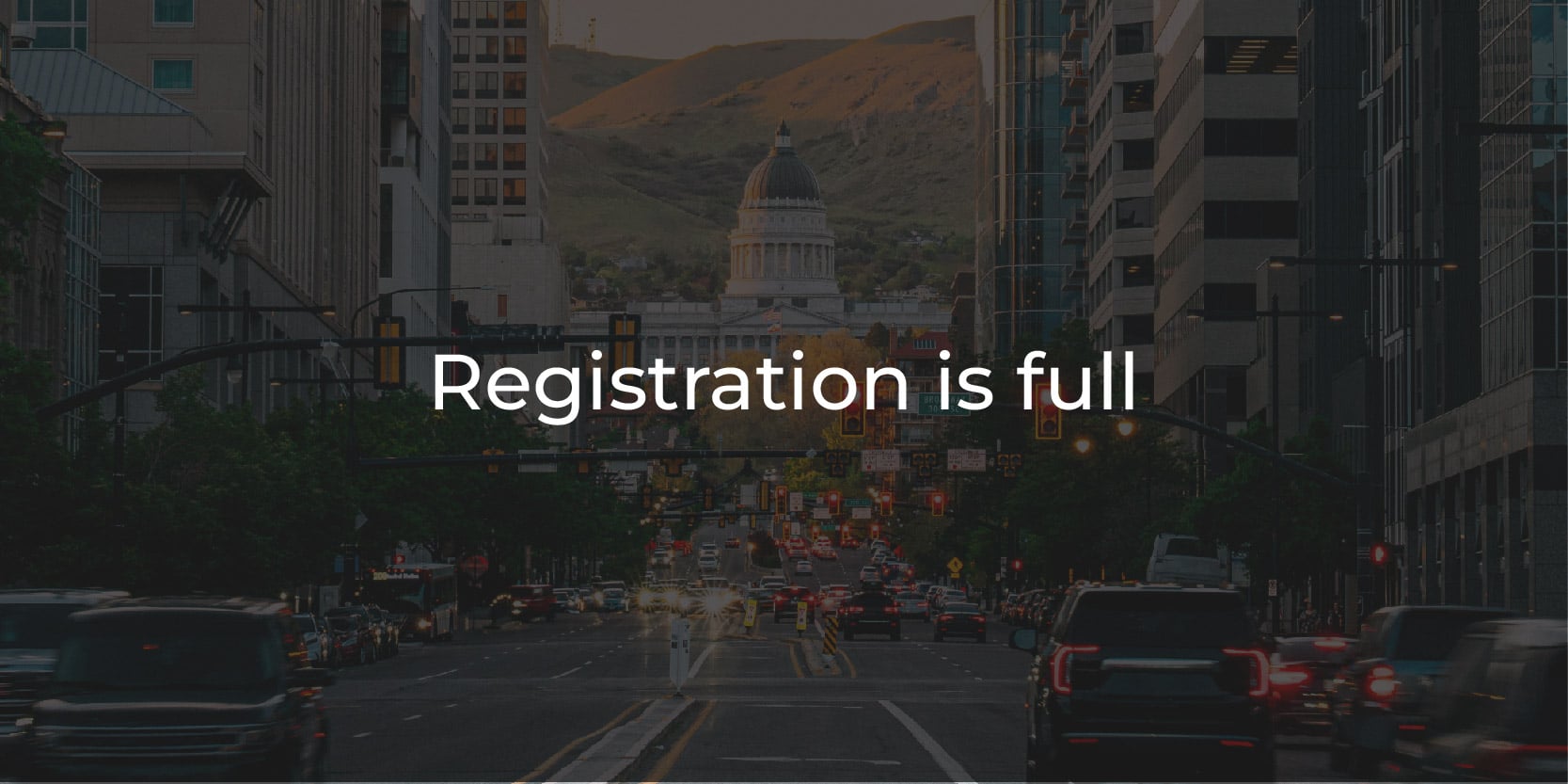 Registration is Full2